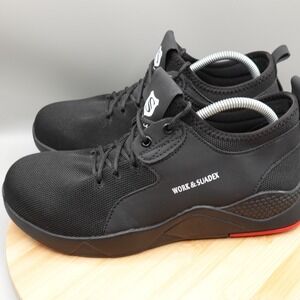 SUADEX Work Safety Shoes 667 Size 44 M11 Sneakers Indestructible Composite Black